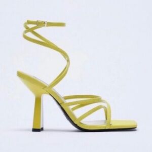 Zara Square Toe Heels